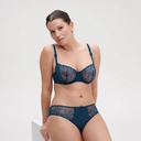 Soutien-gorge corbeille SIMONE PERELE "Délice" 12x330 - Bleu Prestige 595