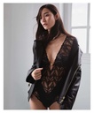 Body longues Manches AUBADE "My Desire" 1C86-2 - Noir Secret Date SEDA