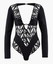 Body longues Manches AUBADE "My Desire" 1C86-2 - Noir Secret Date SEDA