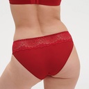 Culotte SIMONE PERELE "Caresse" 12A720 - Rouge Tango 435