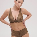 Soutien-gorge triangle sans armature SIMONE PERELE "Karma" 12V250 - Vert Aventure 659