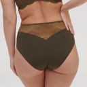 Culotte taille haute SIMONE PERELE "Karma" 12V770 - Vert Aventur 659