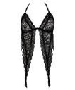 Body Sexy Triangle Porte-Jarretelle AUBADE "Boite à Désir" P092 - Noir
