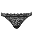 Culotte ouverte mini coeur cheeky AUBADE "Boite à Désir" P020B - Noir