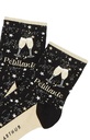 Chaussette femme fantaisie ARTHUR "Flocon" 1SFFLOC - Ivoire H23
