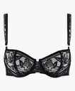 Soutien-gorge Corbeille AUBADE "Coeur à Corps" 1BF14 - Noir