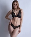 Soutien-gorge Triangle Armaturé AUBADE "Coeur à Corps" 1BF12 - Noir