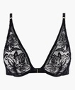 Soutien-gorge Triangle Armaturé AUBADE "Coeur à Corps" 1BF12 - Noir