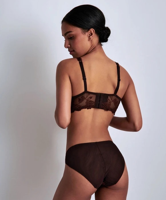 Soutien-gorge Triangle Armaturé AUBADE "Softessence" TMF12 - Espresso