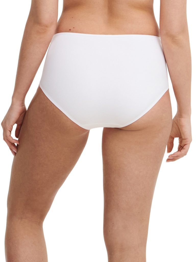 Culotte Taille Haute CHANTELLE "Graphic Support" C21S80 - Blanc 010