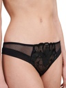 Tanga CHANTELLE "Fleurs Signature" C12Q90 - Noir Simili 0P8