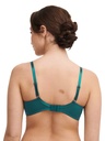 Soutien-gorge armaturé plongeant PASSIONATA "Brooklyn" P57010 - Vert Orient  0BK