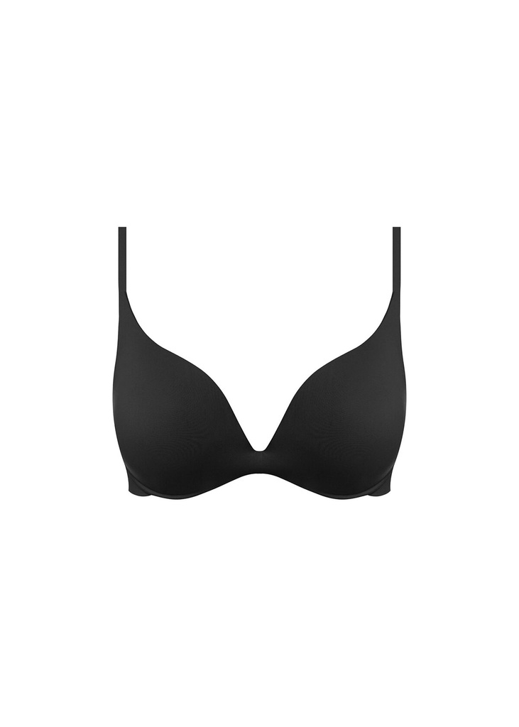 Soutien-gorge armaturé push-up WACOAL "Inès Secret" WE601014 - Noir BLK