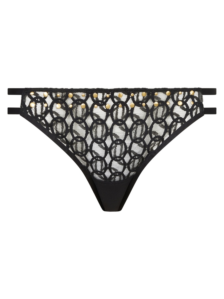 Tanga CHANTELLE "MetallX" C02G70 - Noir 01