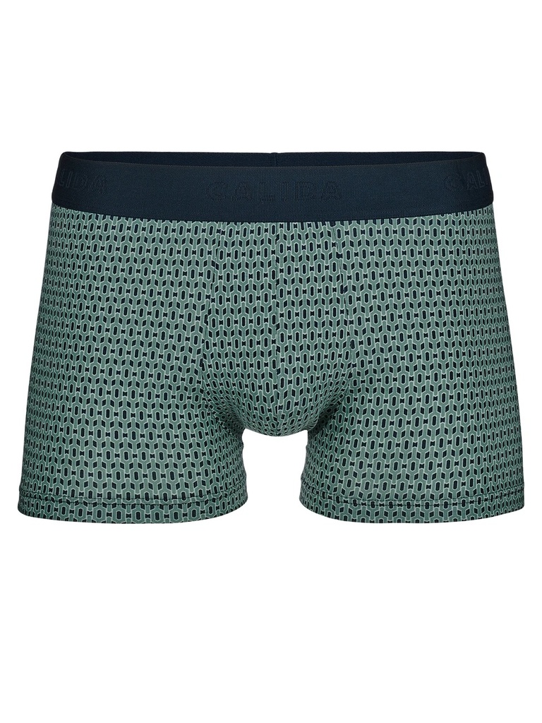 Boxer homme fantaisie coton CALIDA "Grafic Cotton" 26981 - Dark Sapphire 479