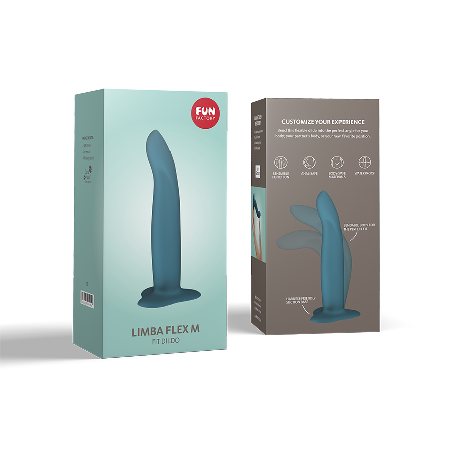 Godemichet flexible pour femmes & hommes FUN FACTORY "Limba Flex S" - Vert