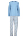 Pyjama dame CALIDA "Ornament Nights" 40696 - Placid Blue 502