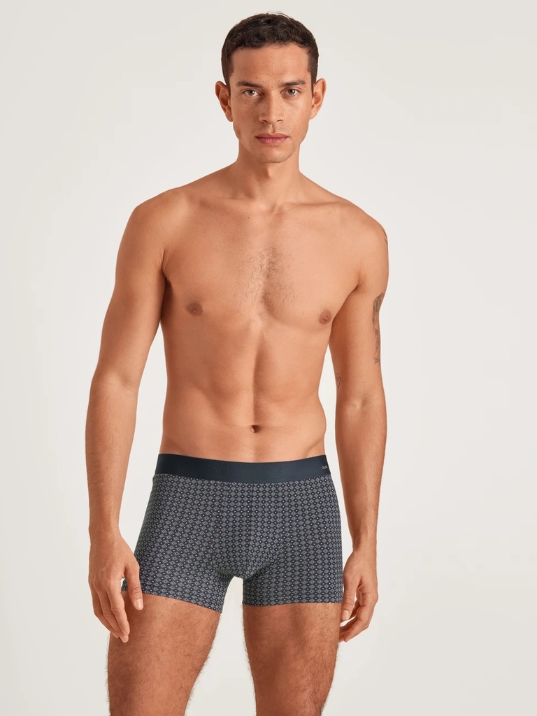 Boxer homme fantaisie coton CALIDA "Cotton Code Design" 26685 - Tempest Blue 533