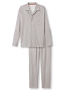 Pyjama long homme boutonné 100% coton CALIDA "Relax Selected" 40986 - Moonbeam 940