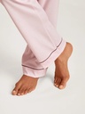 Pyjama dame long boutonné 100% coton CALIDA "Night Lovers" 43629 - Pearl Blush 072