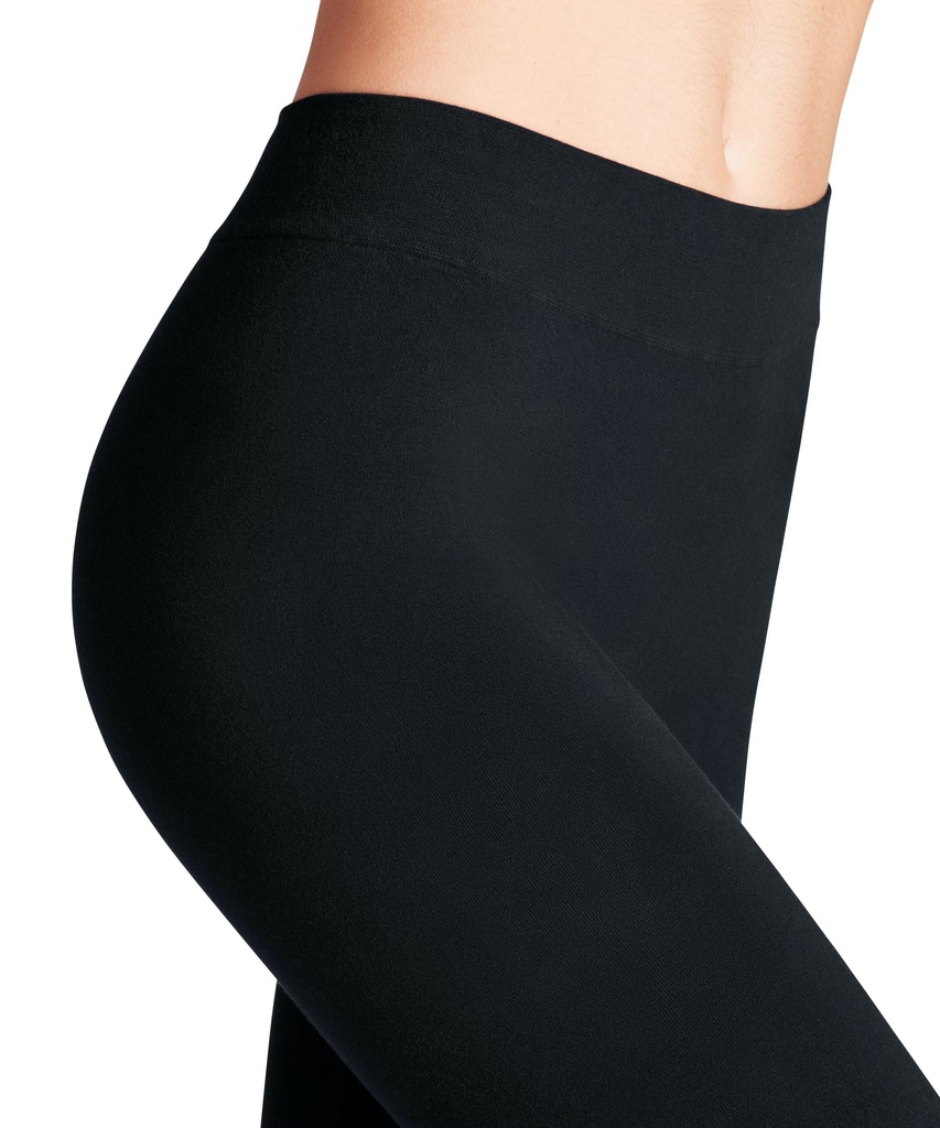 Legging taille haute FALKE "Cotton Seamless " 41295 - Black 3009