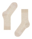 Chaussettes laine sans élastique dame FALKE "Berlin Sensitive" 46226 - Linen Mel. 4541