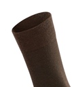 Chaussettes laine sans élastique dame FALKE "Berlin Sensitive" 46226 - Dark Brown 5230