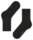 Chaussettes laine&lyocell dame FALKE "ClimaWool" 46484 - Black 3009