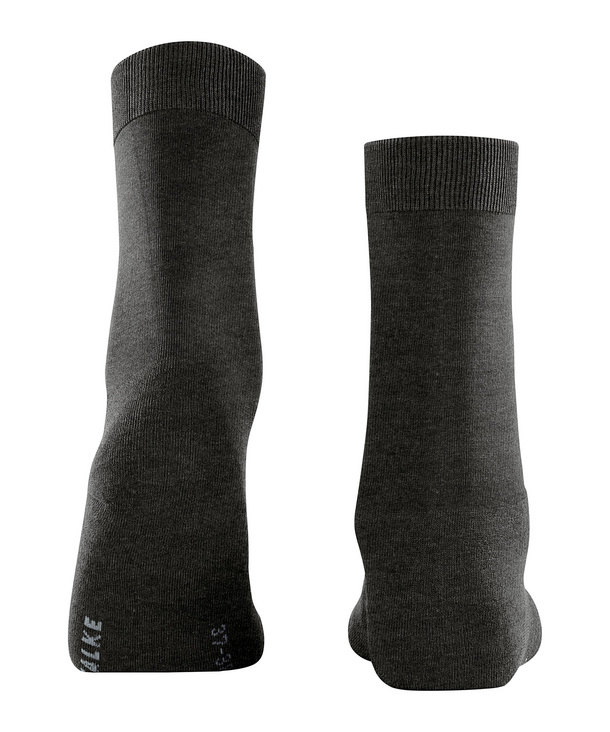 Chaussettes laine&lyocell dame FALKE "ClimaWool" 46484 - Anthra. Mel. 3117