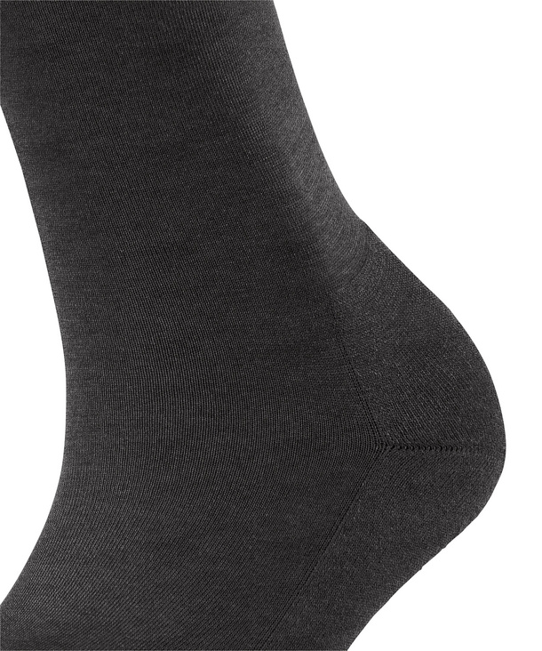 Chaussettes laine&lyocell dame FALKE "ClimaWool" 46484 - Anthra. Mel. 3117