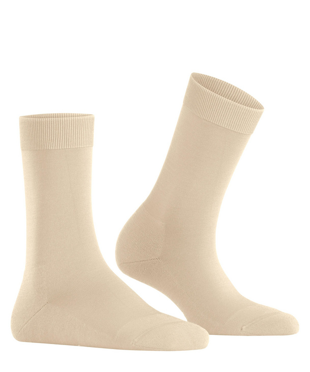 Chaussettes laine&lyocell dame FALKE "ClimaWool" 46484 - Anthra. Mel. 3117