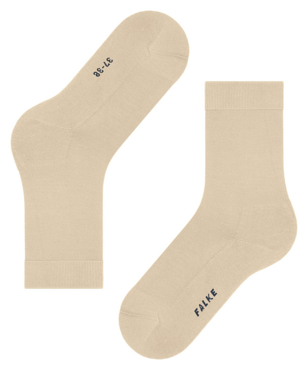 Chaussettes laine&lyocell dame FALKE "ClimaWool" 46484 - Anthra. Mel. 3117