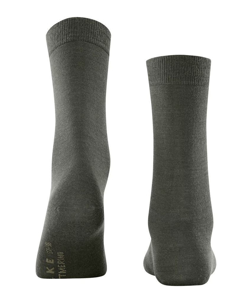 Chaussettes laine dame FALKE "Softmerino" 47488 - Light grey mel 3830