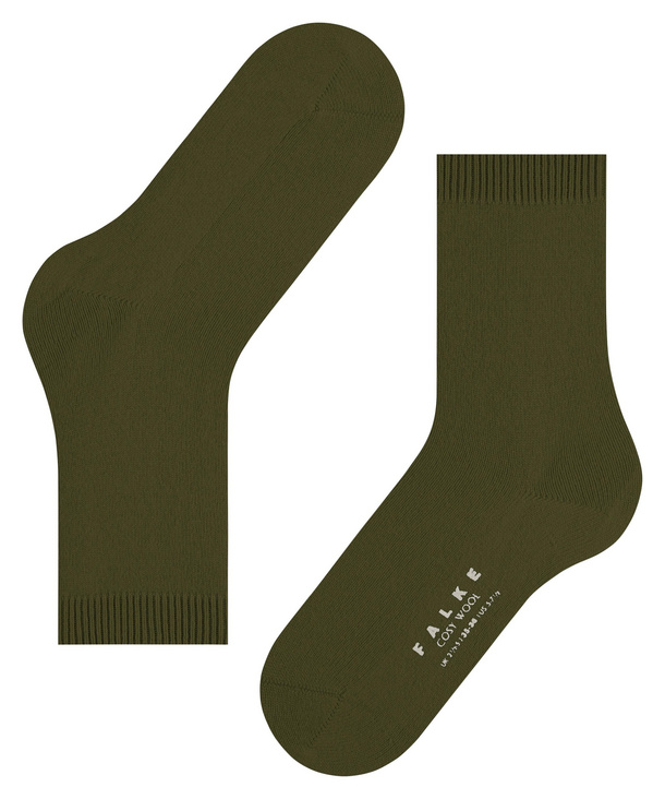 Chaussettes laine&cachemire dame FALKE "Cosy Wool" 47548 - Wholegrain 5017