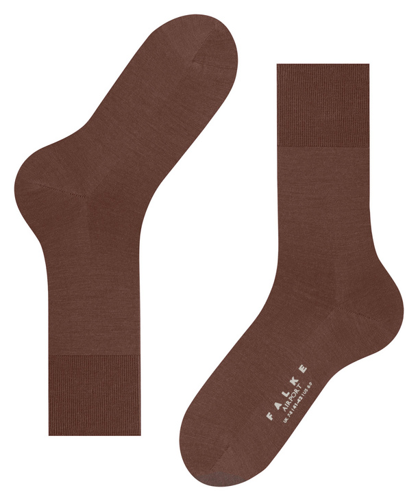 Chaussettes Hommes Laine FALKE "Airport " 14435 - Space blue 6116