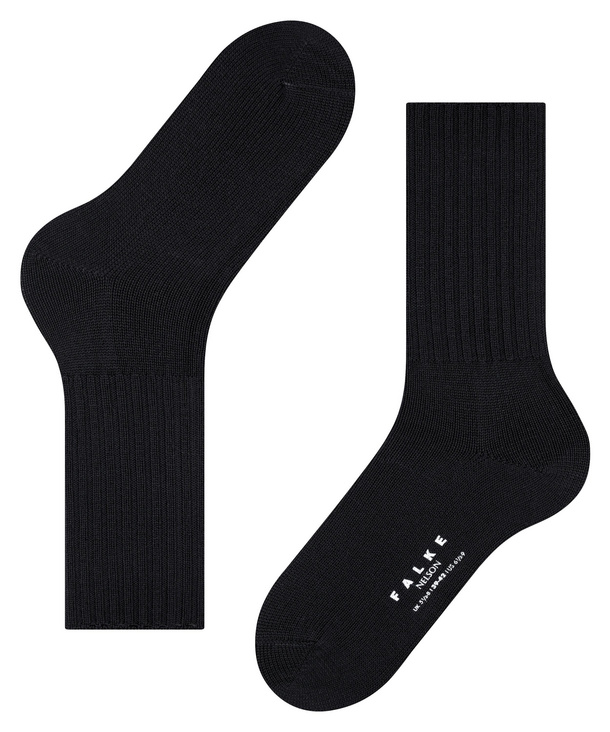 Chaussettes Hommes Laine FALKE "Nelson" 14497 - Anthracite mêlé 3080