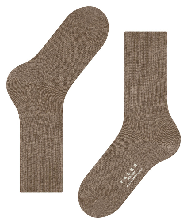 Chaussettes Hommes Laine FALKE "Nelson" 14497 - Anthracite mêlé 3080