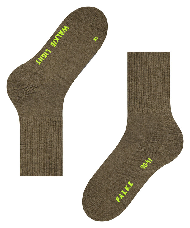 Chaussettes de marche Unisex FALKE "Walkie Light" 16486 - Jeans 6670