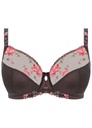 Soutien-gorge armaturé avec renfort latéral FANTASIE "Adrienne" FL102201 - Charcoal Bloom CHO