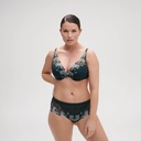 Soutien-gorge push-up triangle SIMONE PERELE "Wish" 12B347 - Vert Kolsaï 658
