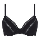 Soutien-gorge armaturé LOU "Caresse" 4B350 - Noir 030