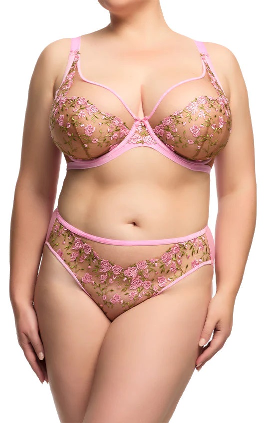 Culotte Taille Haute DITA VON TEESE "Rosewyn" D21044 - Charming Pink