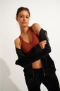 Jogging homewear en velours BANANA MOON "Sealake" Fresco & Quick - Ecru HKC11