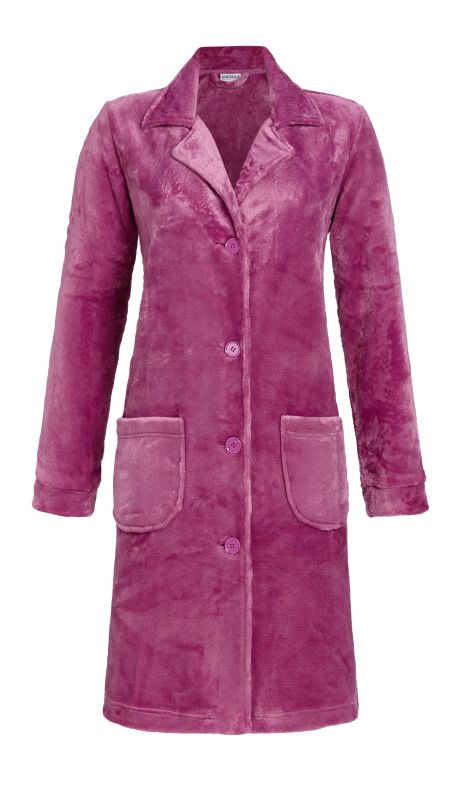 Manteau dame avec patte de boutonnage continue RINGELLA "Câlin et Chaleureux" 3514846 - Vieux Rose 638