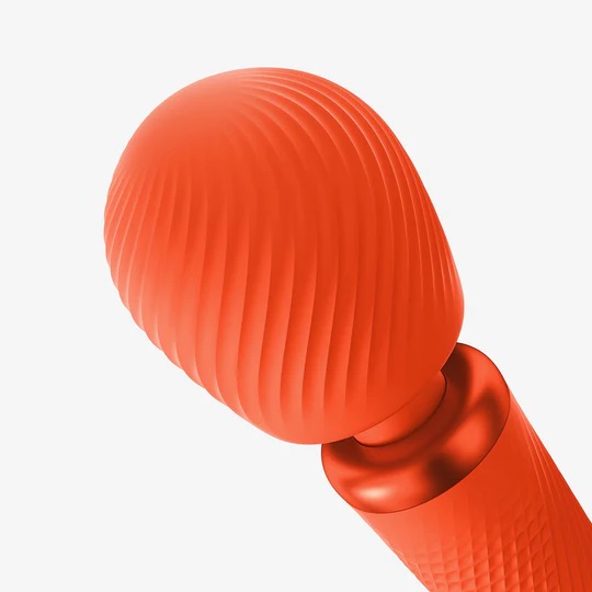 Vibromasseur Wand corps & clitoris rechargeable FUN FACTORY "Vim" - Orange