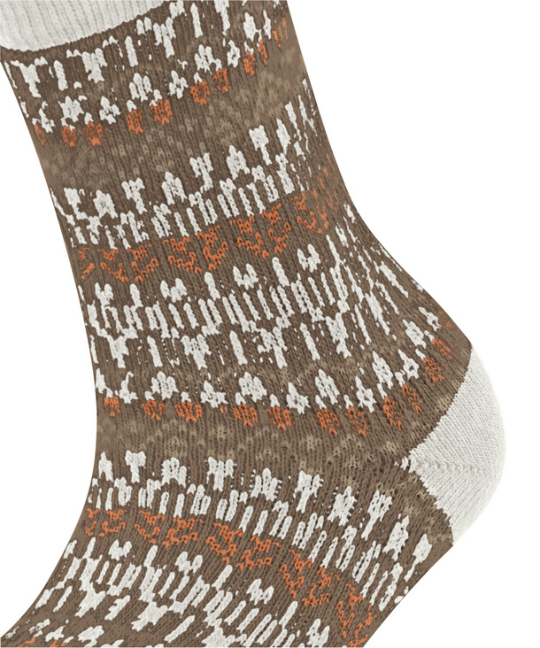 Chaussettes laine&cachemire dame FALKE "Cosy Wool" 47548 - Wholegrain 5017