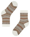 Chaussettes laine&cachemire dame FALKE "Cosy Wool" 47548 - Wholegrain 5017