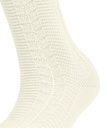 Chaussettes 75%laine dames FALKE "Melody" 46313 - Woolwhite 2060