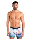 Boxer homme fantaisie microfibre avec maintien intérieur LOIC HENRY "Identity" KBI068X - Indochine