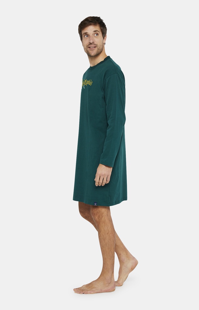 Chemise de nuit homme TU maxi sweat ARTHUR MSW - Sapin 2CVH23